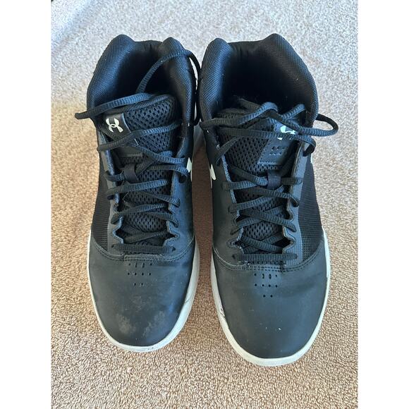 Under Armour Athletic Shoes, Black, Size 8 - Picture 4 of 7